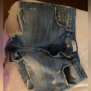 Zara denim shorts!